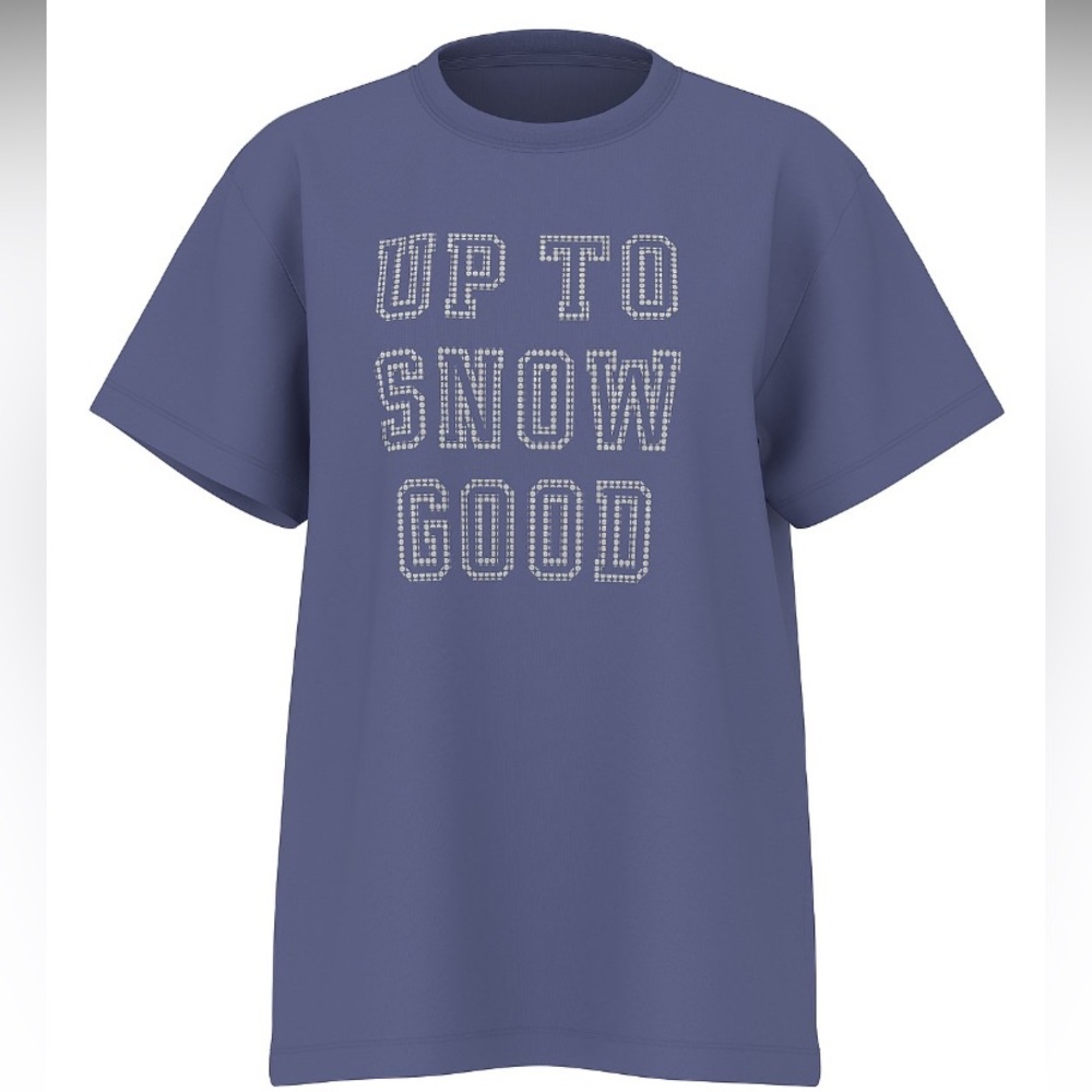 🩷VS Pink ✨bling✨ Ltd. Edition Up to Snow Good campus tee sz XXL NWT - Picture 4 of 7
